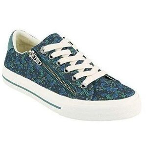 Taos Z Soul Blue Floral Sneakers